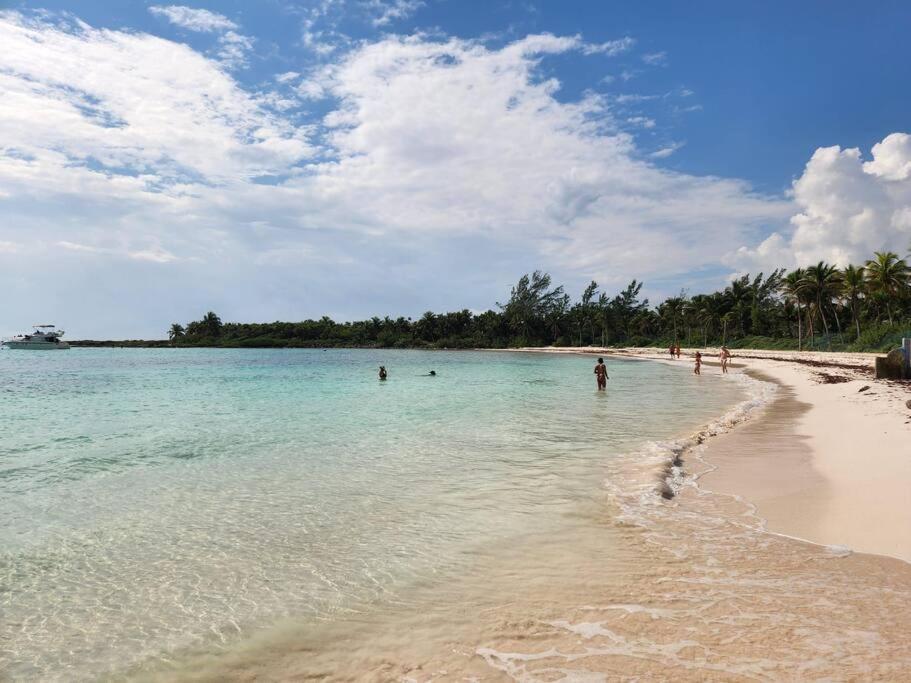 Apartment With Private Pool Tulum Chemuyil المظهر الخارجي الصورة