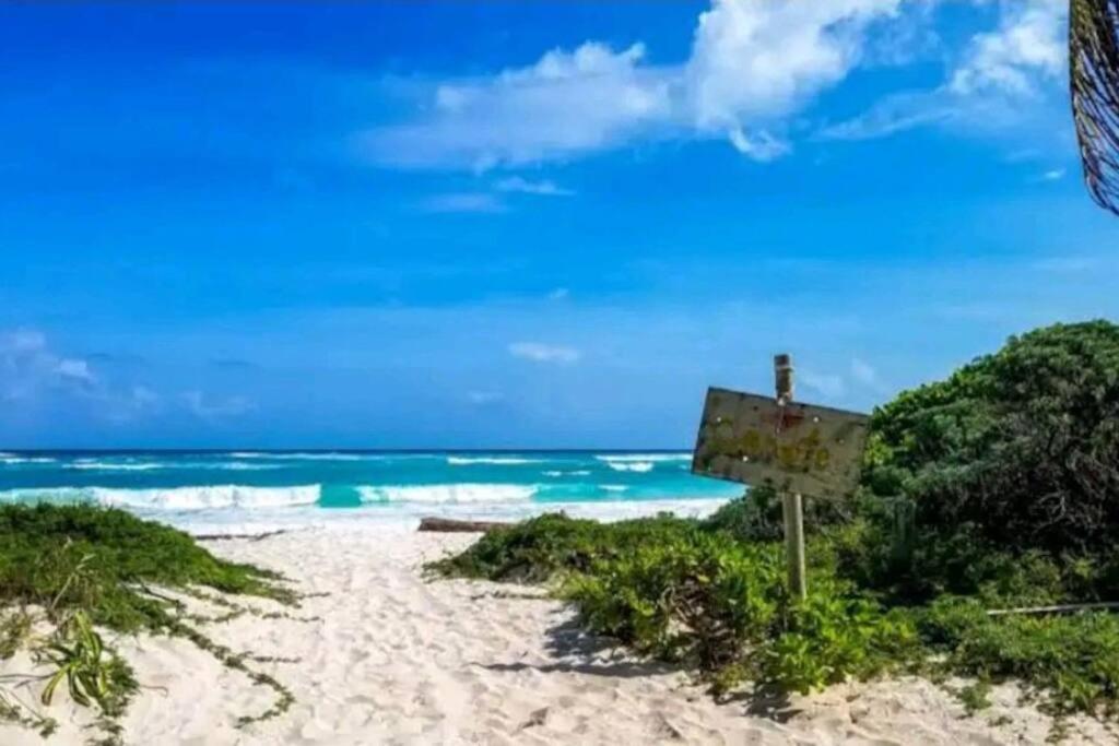 Apartment With Private Pool Tulum Chemuyil المظهر الخارجي الصورة