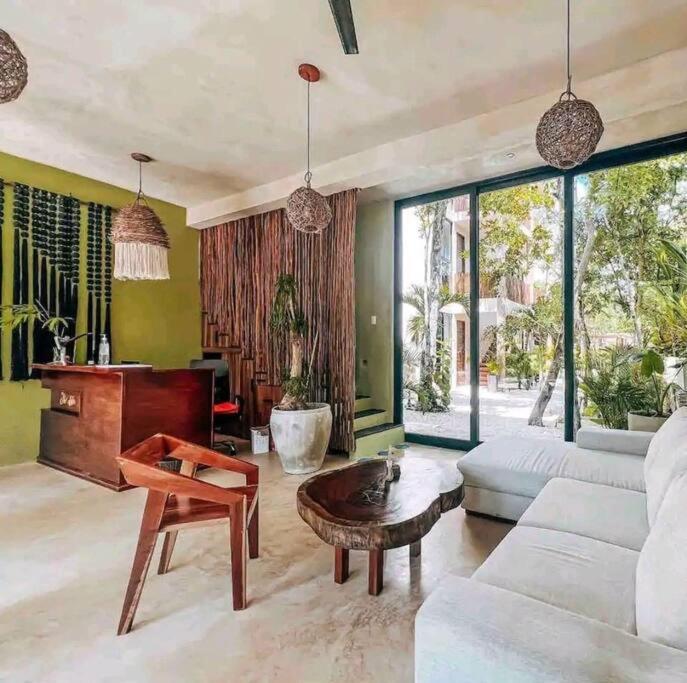 Apartment With Private Pool Tulum Chemuyil المظهر الخارجي الصورة