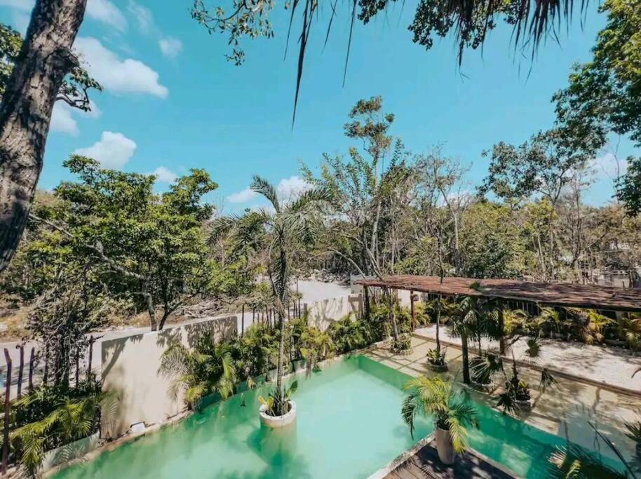 Apartment With Private Pool Tulum Chemuyil المظهر الخارجي الصورة