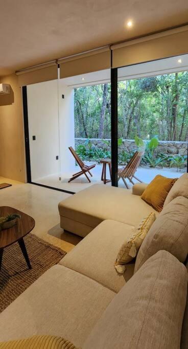 Apartment With Private Pool Tulum Chemuyil المظهر الخارجي الصورة